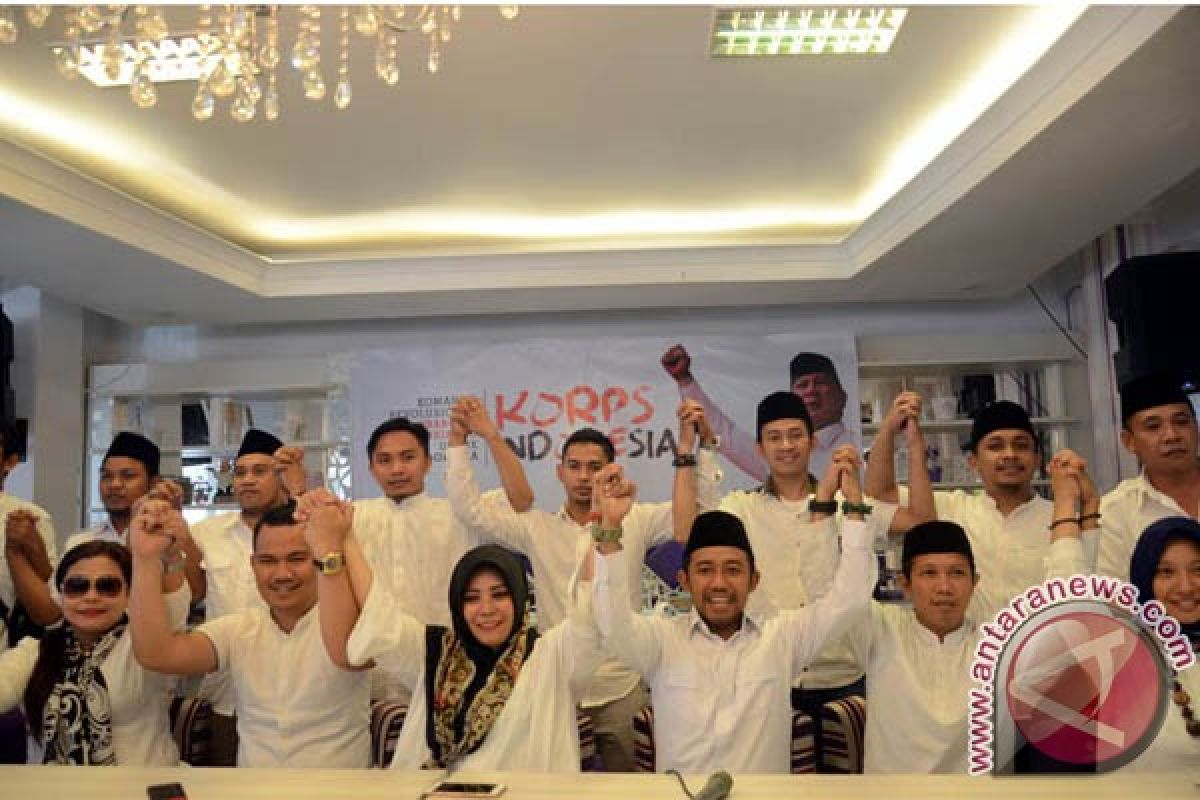 Korps Indonesia Dorong Prabowo Capres 2019 