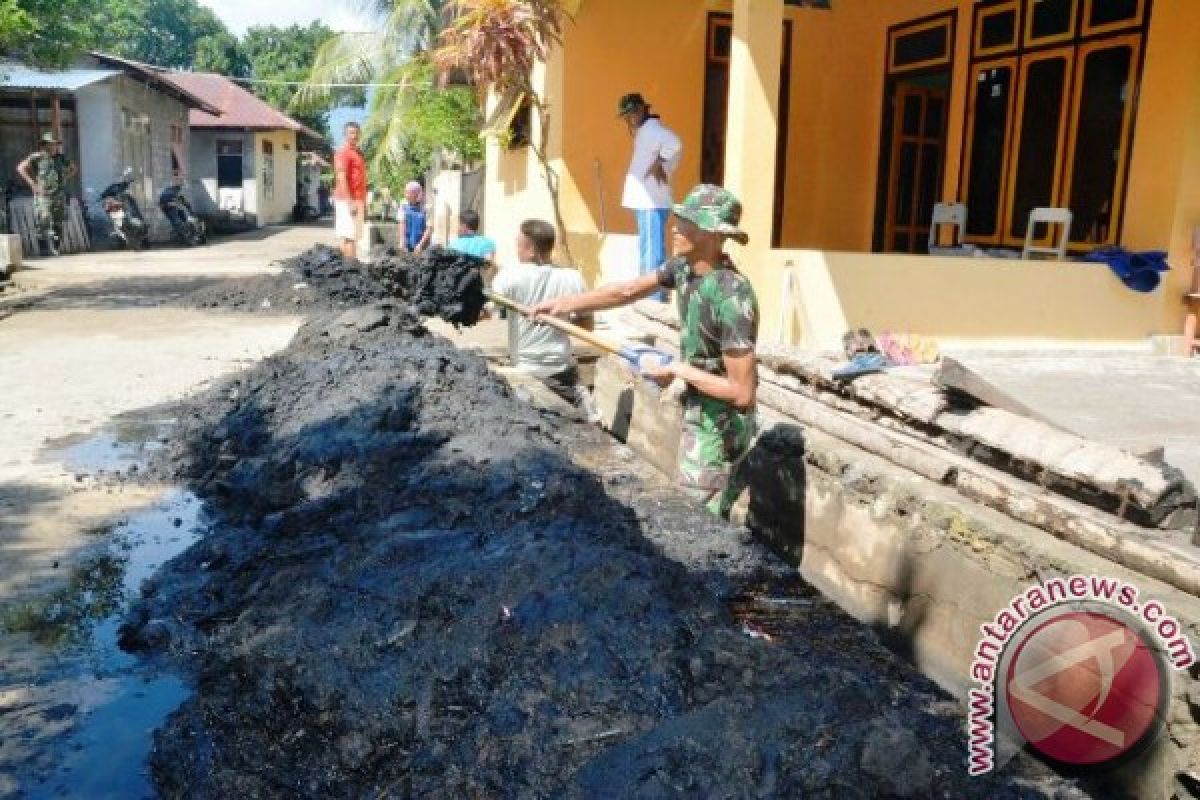 Satgas TMMD Dikerahkan Normalisasi Saluran Air 