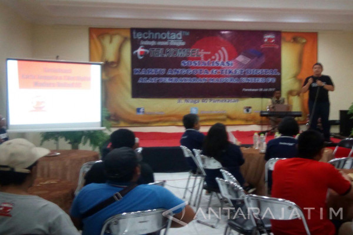 Madura United Luncurkan Penggunaan Tiket Digital