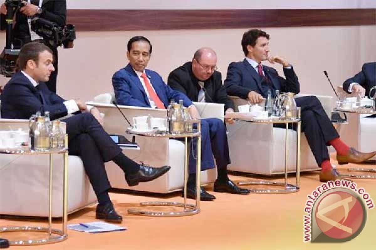 Jokowi awali pertemuan bilateral dengan PM Belanda