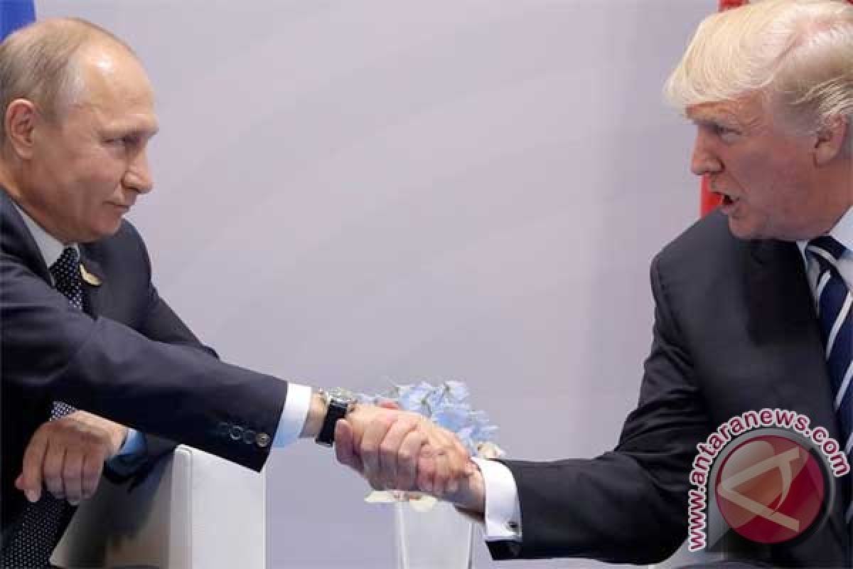 Trump tekan Putin soal keterlibatan Rusia pada pilpres AS
