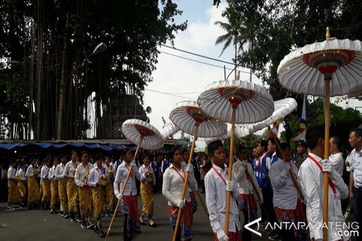 Thousands Of Buddhists Participate In Asdha Procession In Central Java