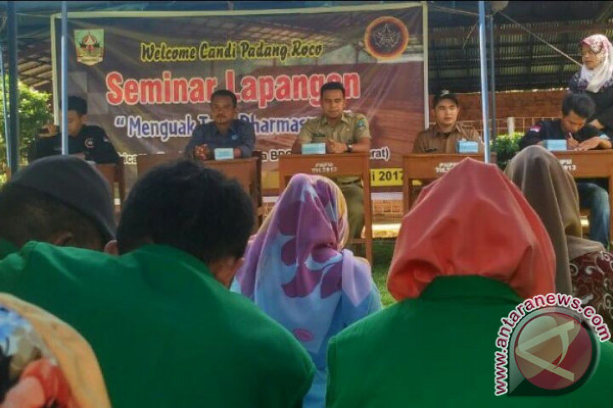 Menguak Tabir, Ratusan Peserta Ikuti Seminar Lapangan Di Candi Padang Roco