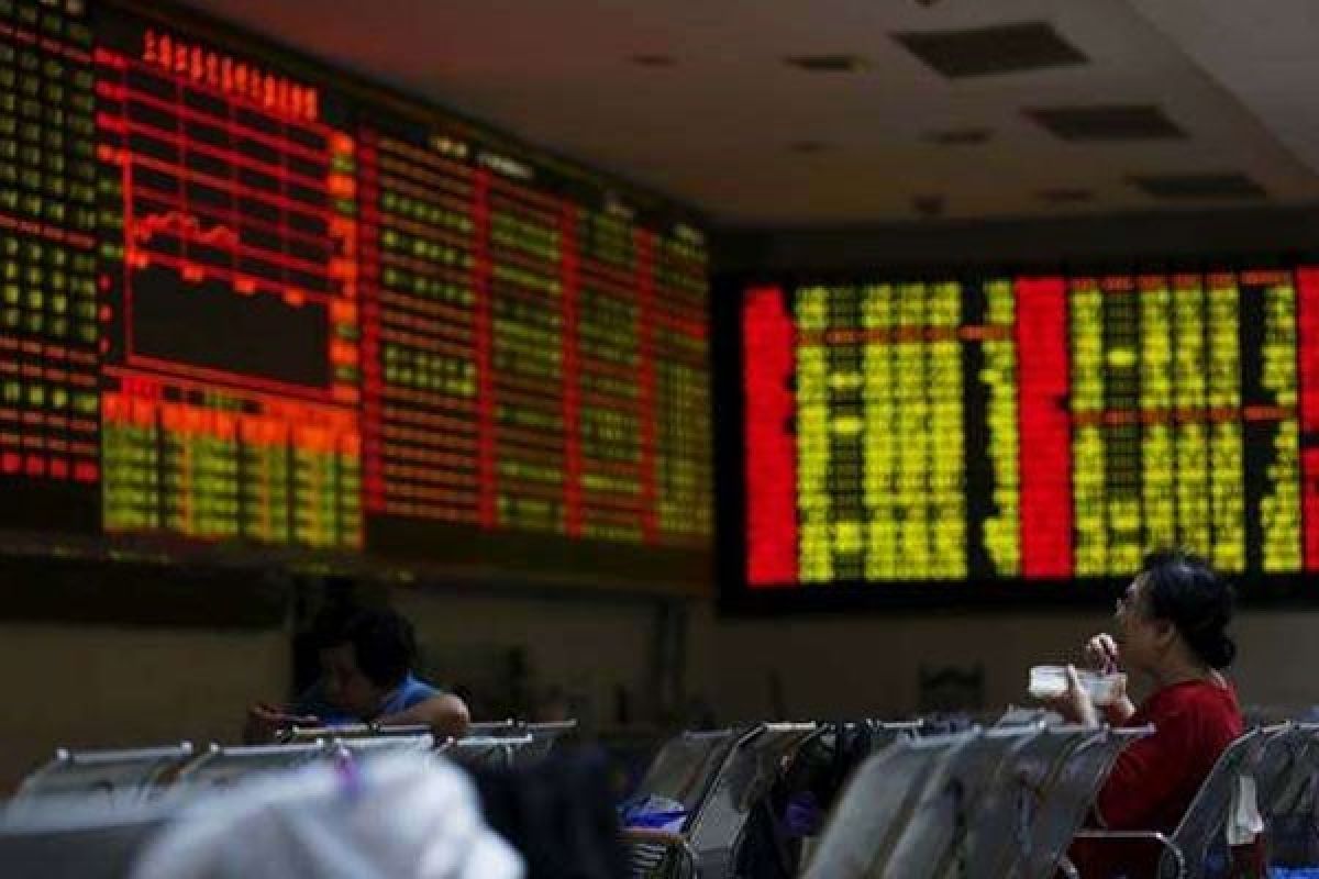 Bursa saham China bervariasi