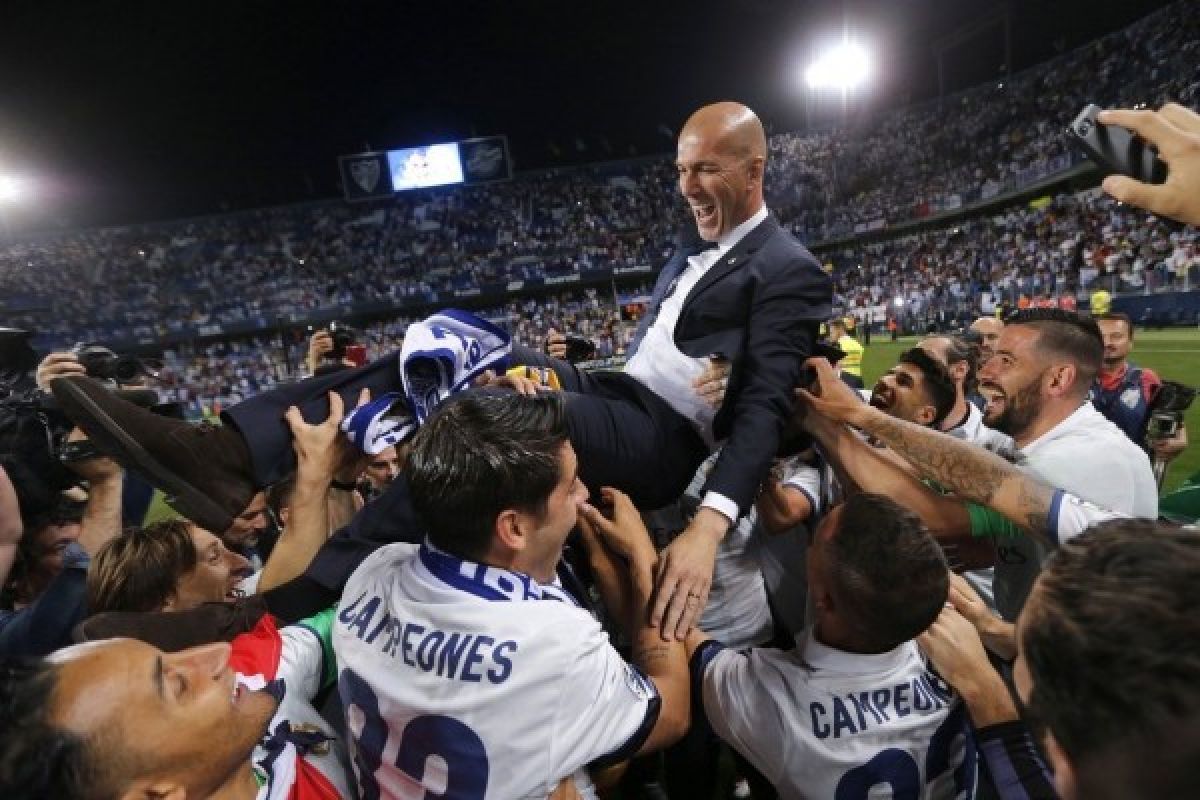 Zidane dipilih sebagai pelatih Prancis terbaik 2017