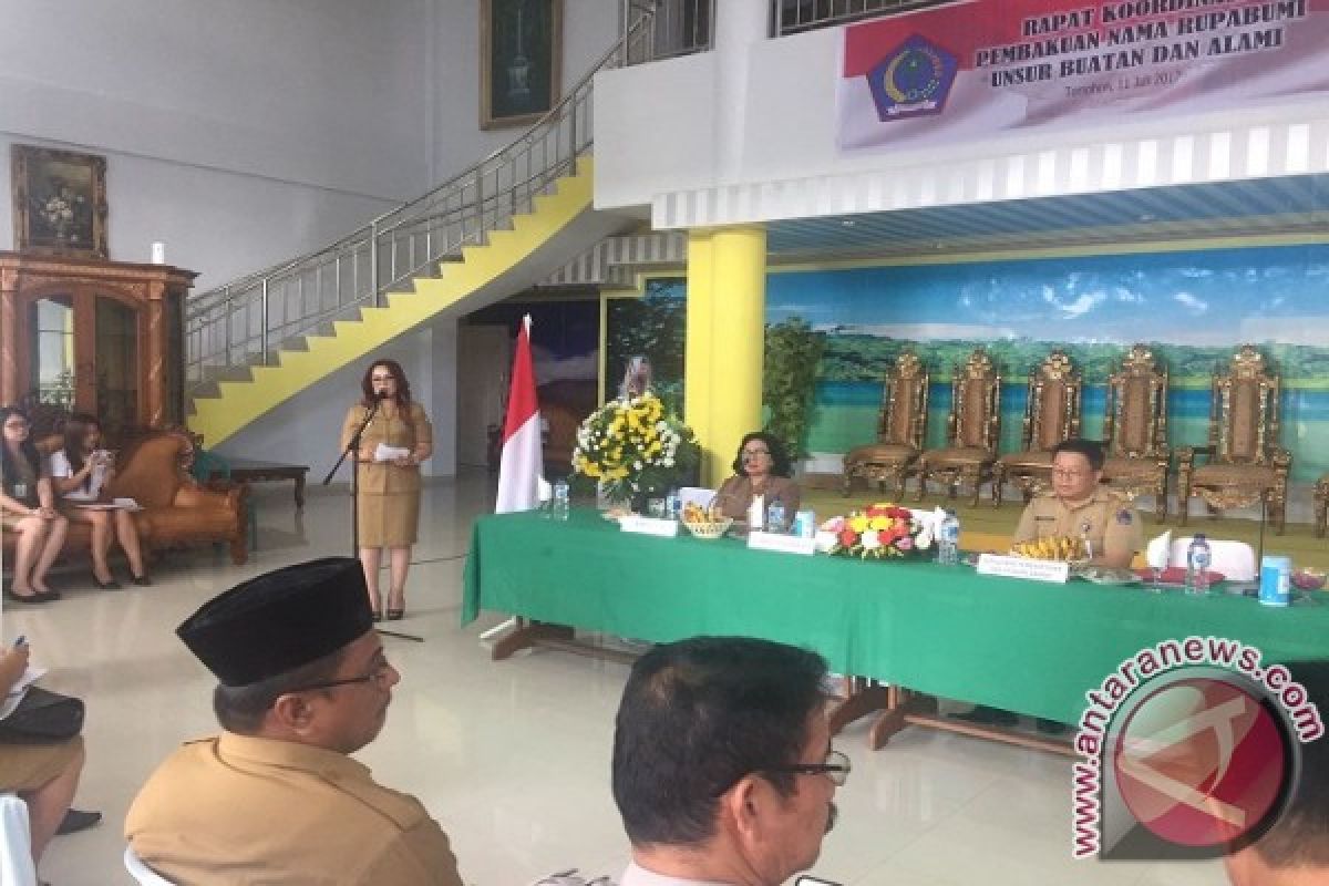  Wawali Buka Rakor Pembakuan Rupa Bumi