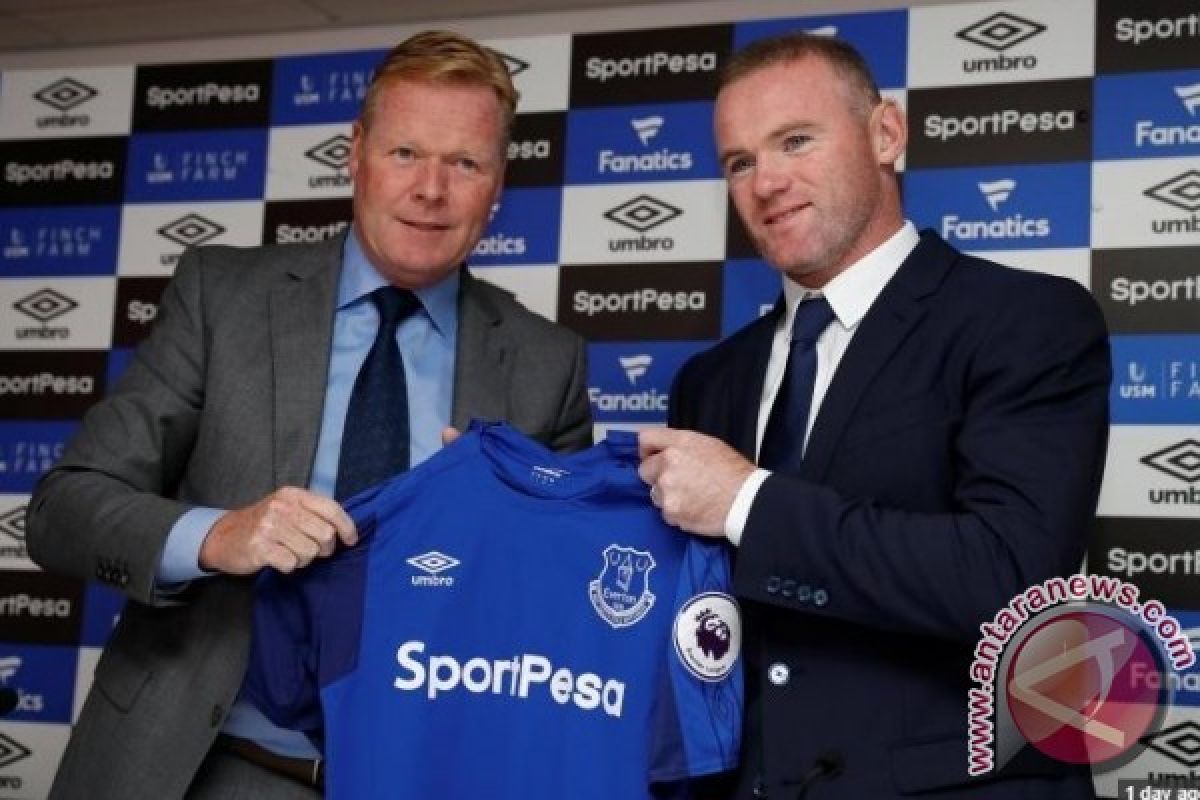 Kembali berseragam Everton, Rooney akan tampil di Afrika Timur