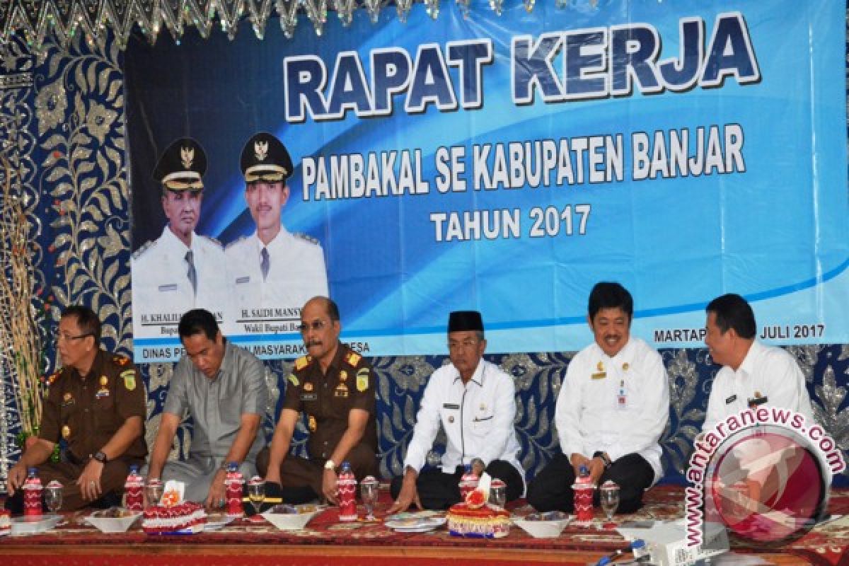 Kajati Hadiri Raker Pembakal Se-Kabupaten Banjar