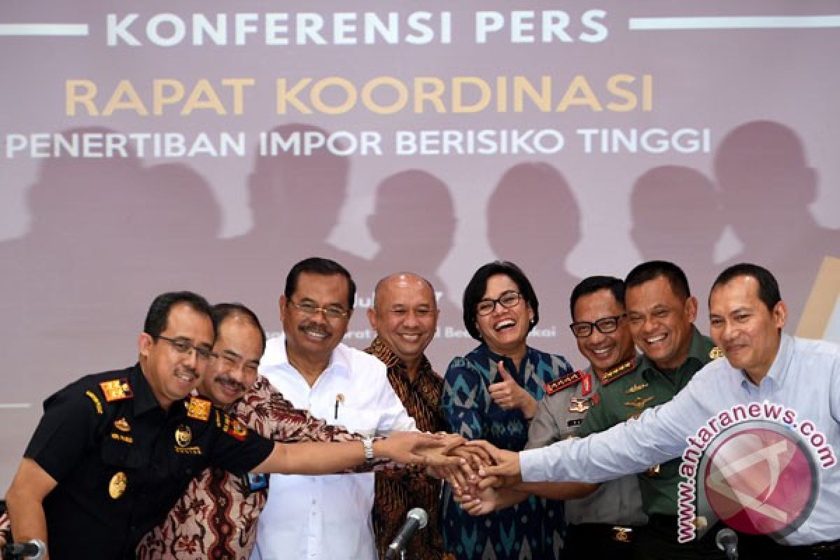 Pemerintah tertibkan impor berisiko tinggi lewat sinergi lintas lembaga