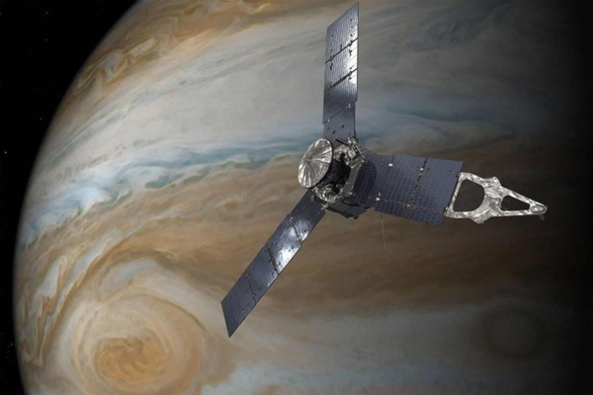Pesawat NASA Berhasil Intip Badai Raksasa di Jupiter