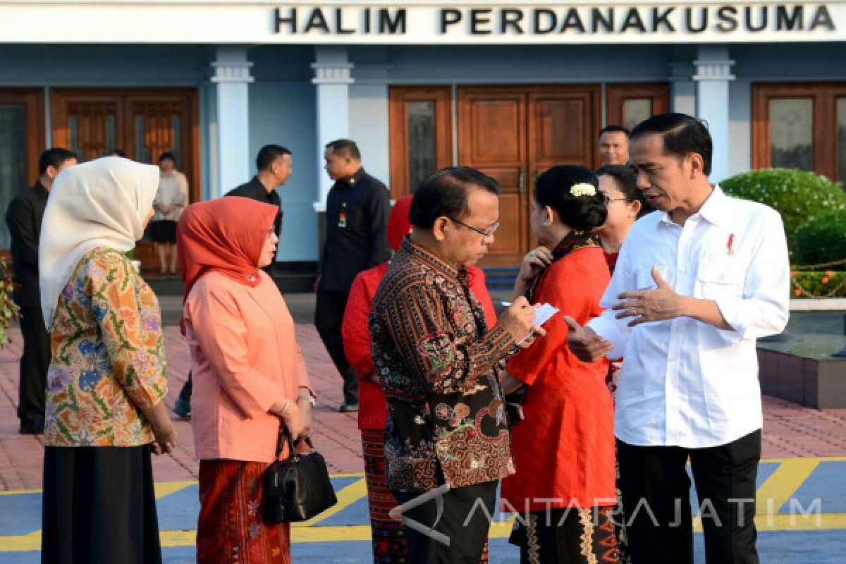 Jokowi Hadiri Festival Tenun Ikat Sumba, NTT