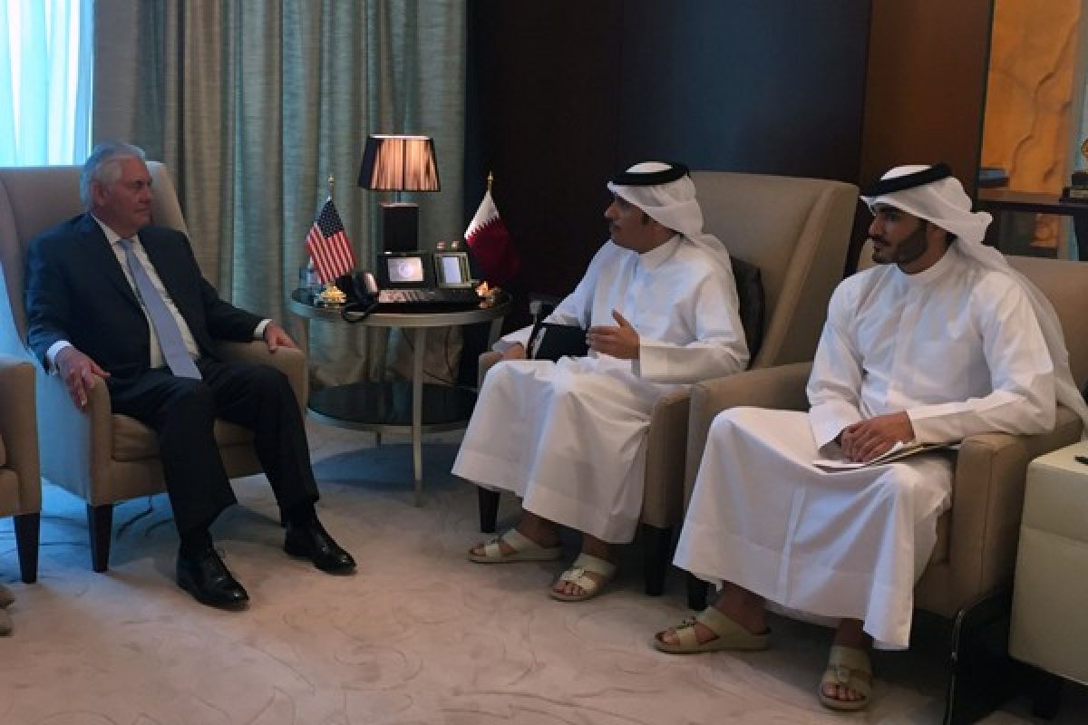 AS-Qatar tanda tangani kesepakatan perangi terorisme