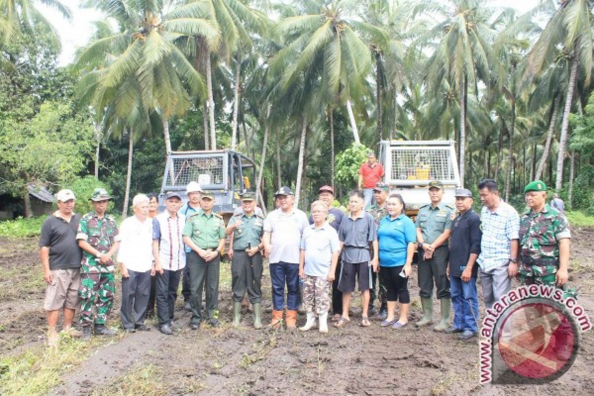 TNI - Pemkab Minahasa Utara Galakkan Swasembada Pangan