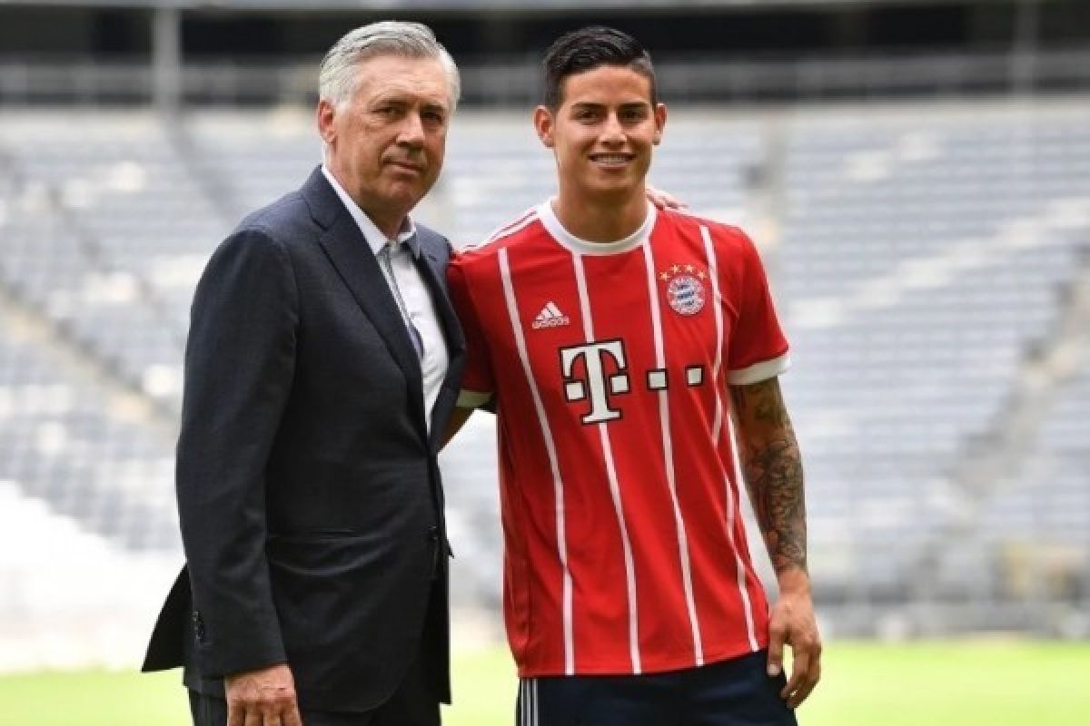 Tekad James Rodriguez berburu gelar bersama Bayern Muenchen