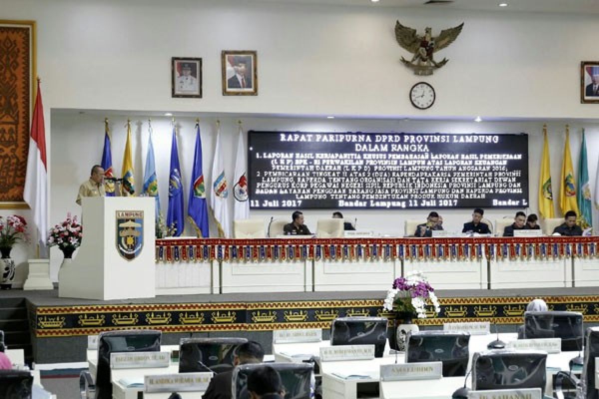 Provinsi Lampung Punya Perda Cegah Korupsi Pengadaan Barang-Jasa