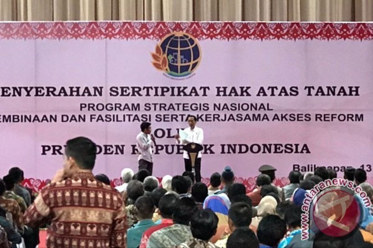 BPN Penajam Terbitkan 4.500 Sertifikat Gratis