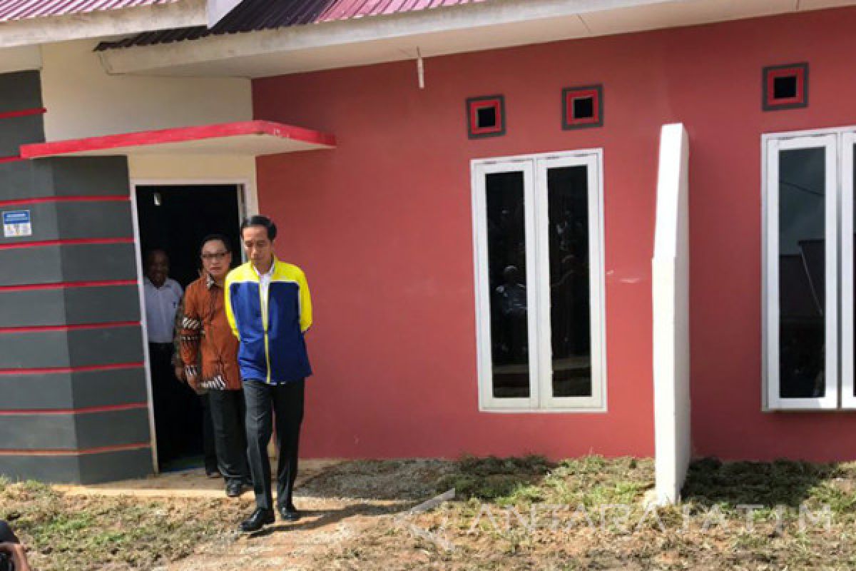 Jokowi Tinjau Rumah Murah di Balikpapan (Video)