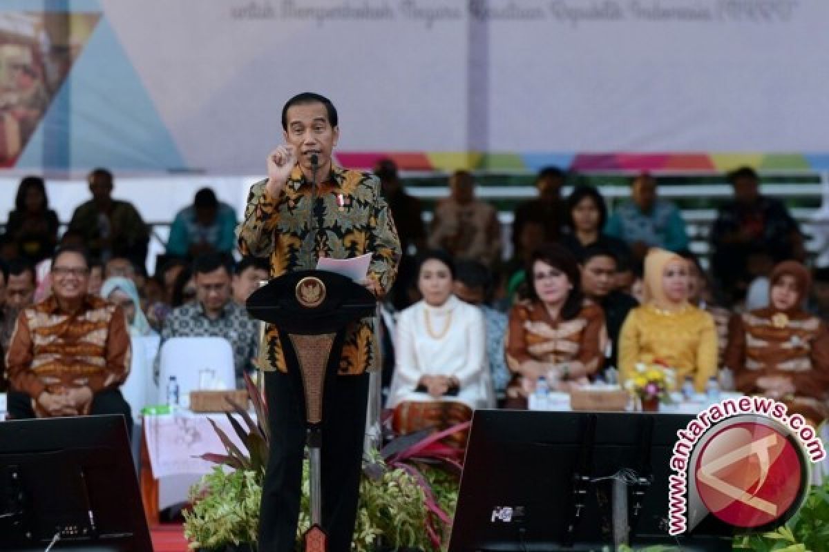 Presiden Jokowi resmikan pasar rakyat Maros baru