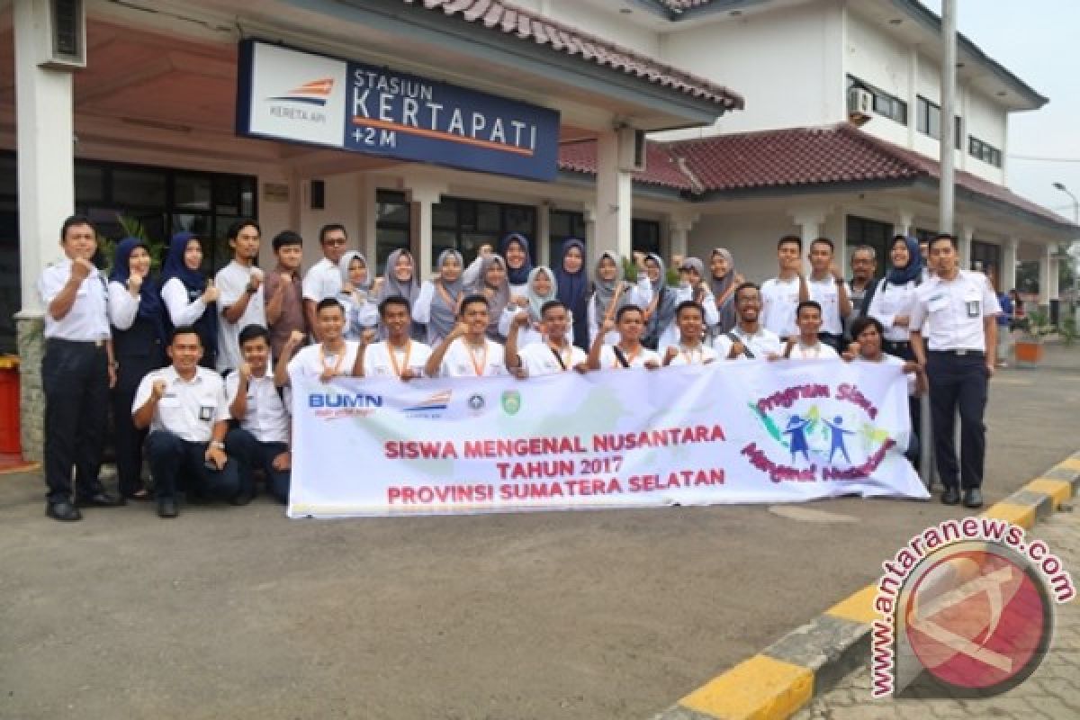 KAI pelaksana Program Siswa Mengenal Nusantara Sumsel 