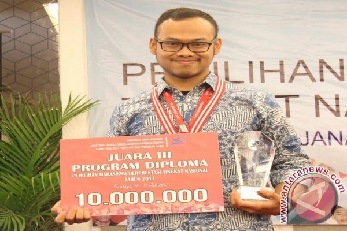 Mahasiswa Diploma IPB  Juara 3 Mahasiswa Berprestasi Nasional 2017