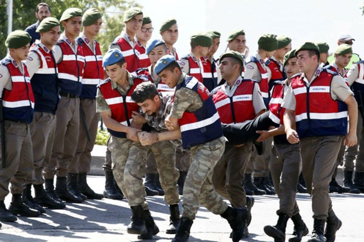 Turki sudah penjarakan 2.000 orang lebih terkait upaya kudeta