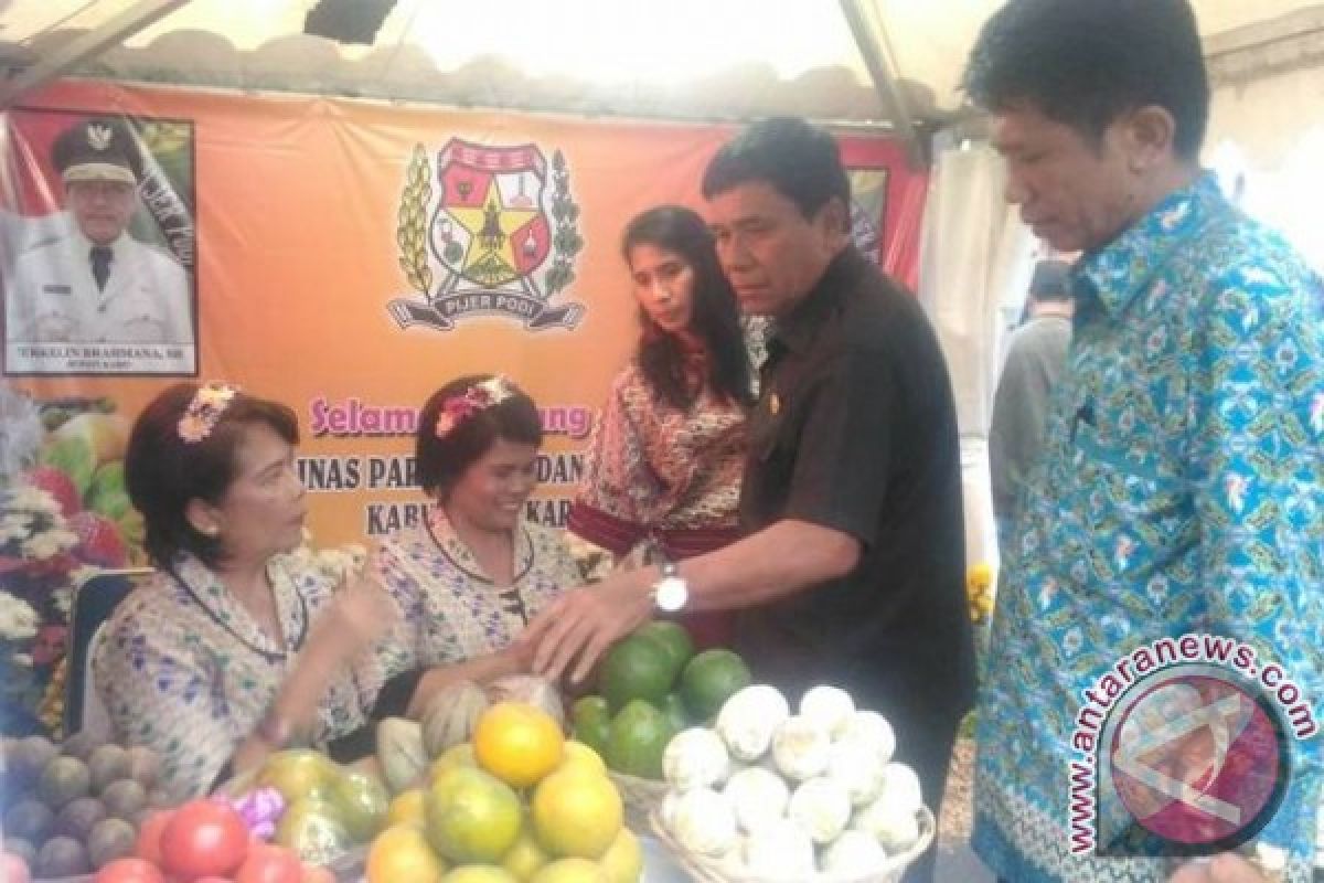 Samosir Meriahkan Pesta Bunga Buah Berastagi