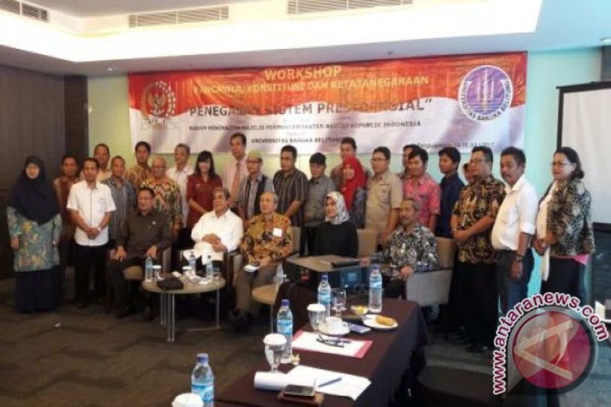 MPR RI Gelar Seminar Penegasan Sistem Presidensial