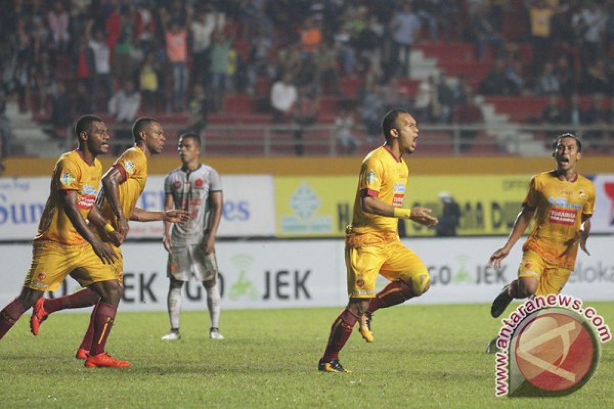 SFC vs  Bali United babak pertama imbang 1-1