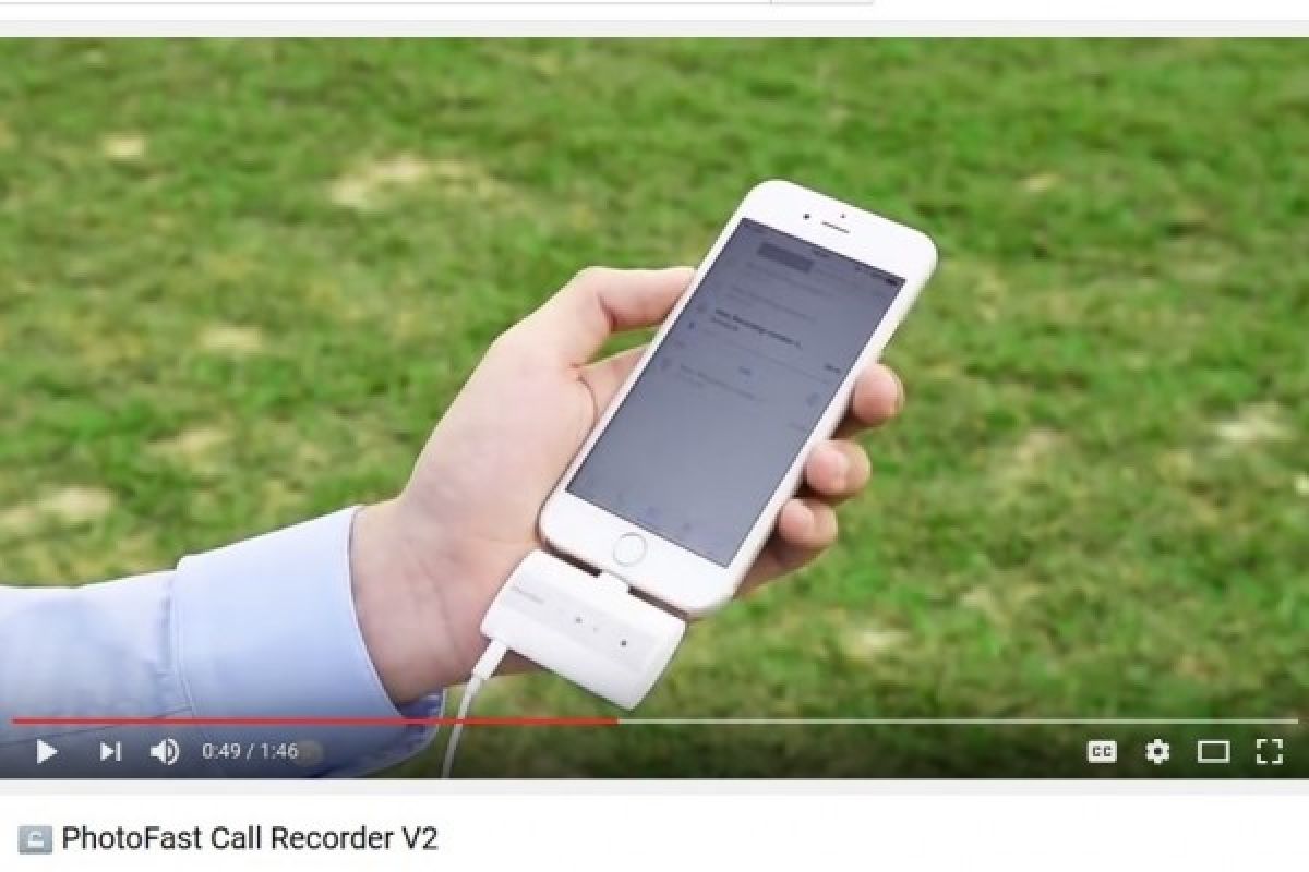 Alat ini dapat rekam semua panggilan iPhone ANTARA News