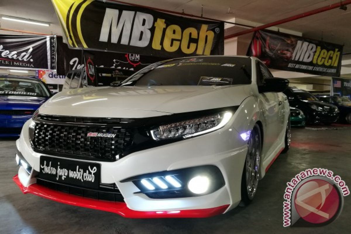 Baru sebulanan meluncur, modifikator Aceh jamah Civic Hatchback