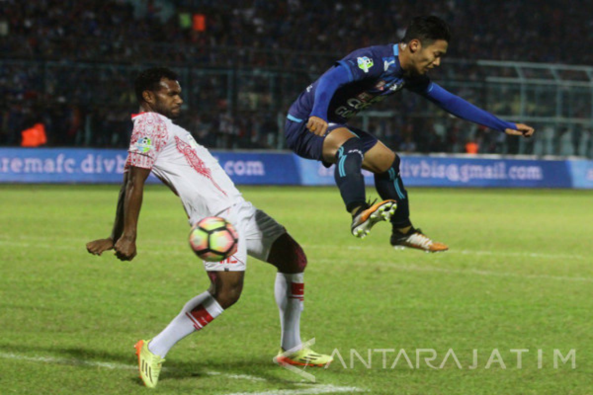 Arema Gagal Raih Poin Sempurna di Kandang