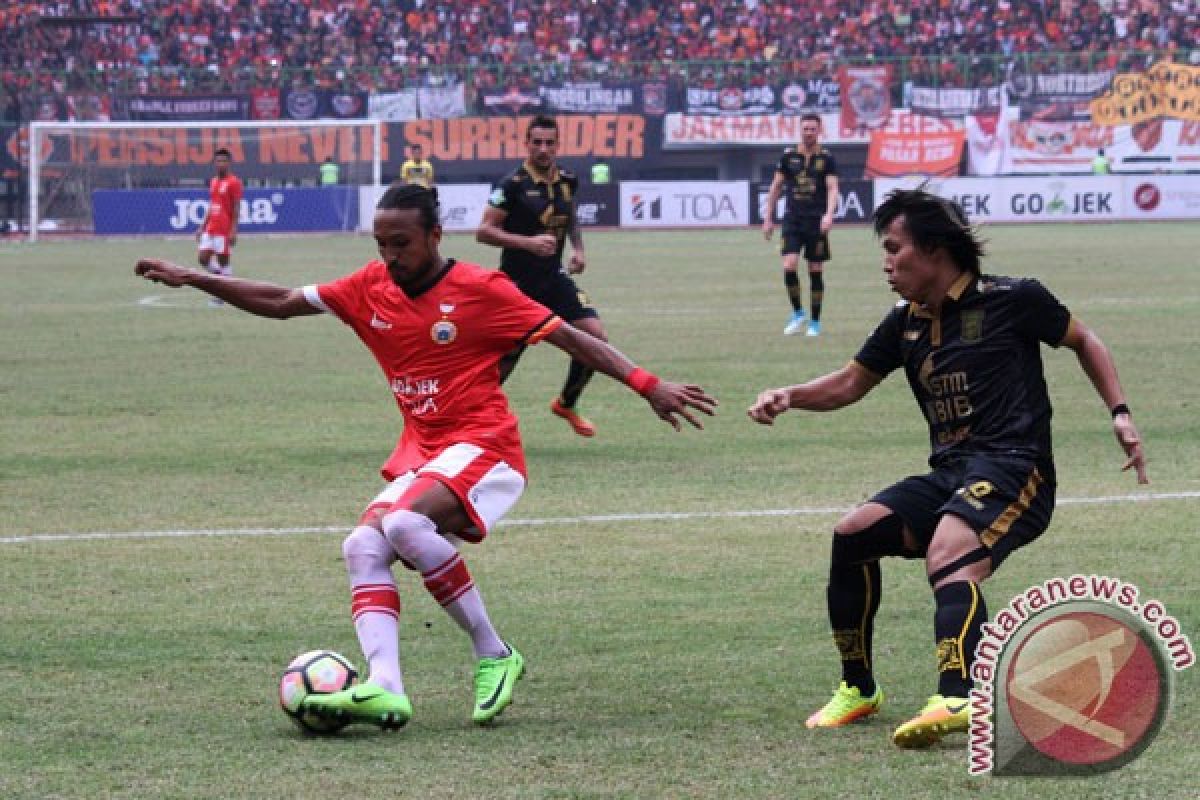 Persija kalahkan Borneo 1-0 meski minim persiapan