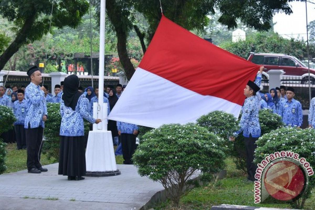 Pemkab HSS Gelar Apel Kesadaran Nasional