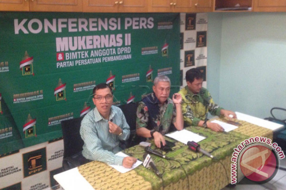 PPP Gelar Mukernas Persiapan Hadapi Pilkada-Pemilu