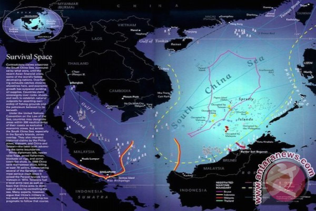 Pemerintah tak Ganti Nama Laut China Selatan