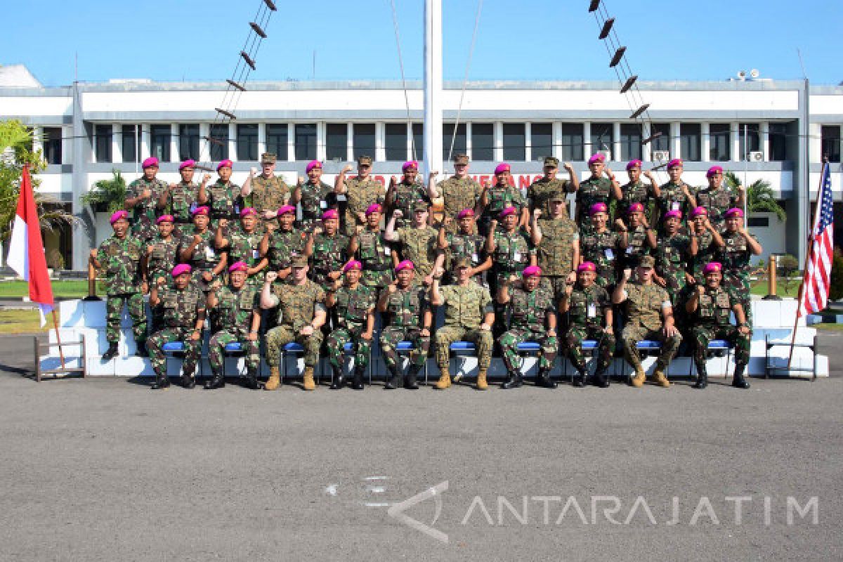 Marinir Indonesia-Amerika Latihan Bersama