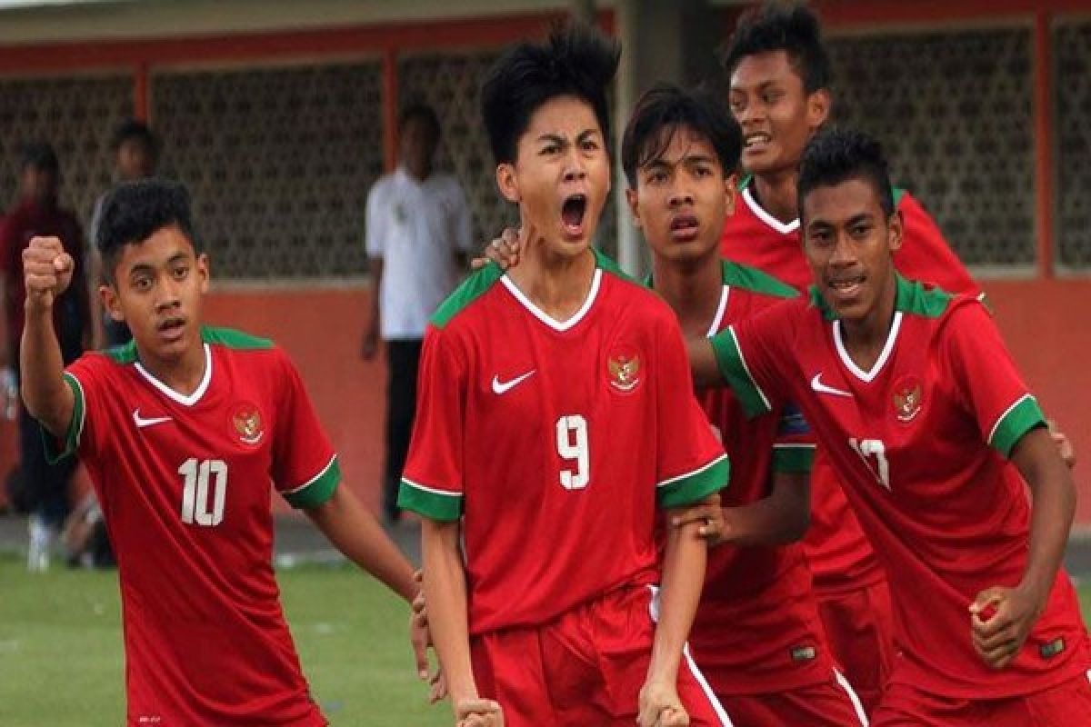  Timnas U-16 Kalahkan Singapura 2-0 di Thailand