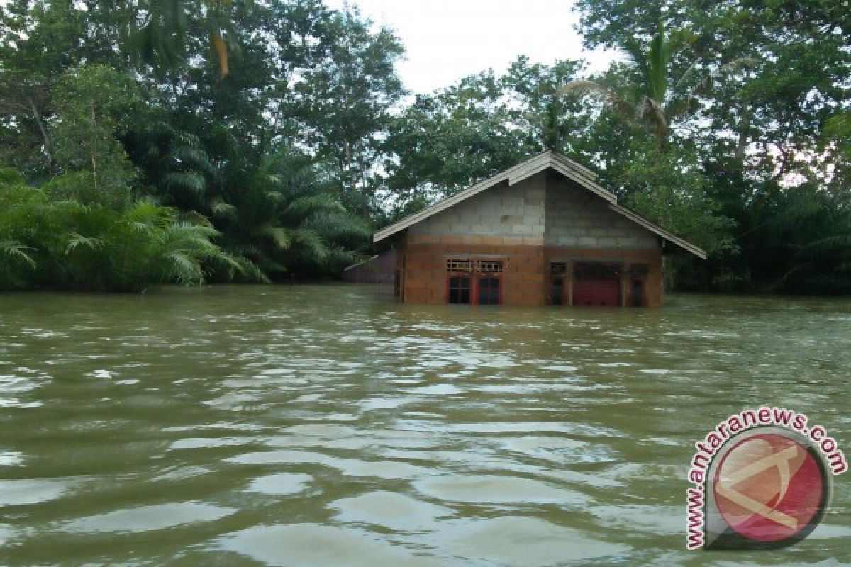 Banjir Kembali Rendam Sejumlah Wilayah di Kapuas Hulu