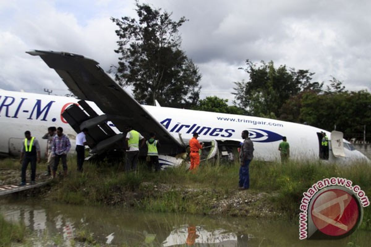 Pesawat kargo tergelincir di Bandara Wamena