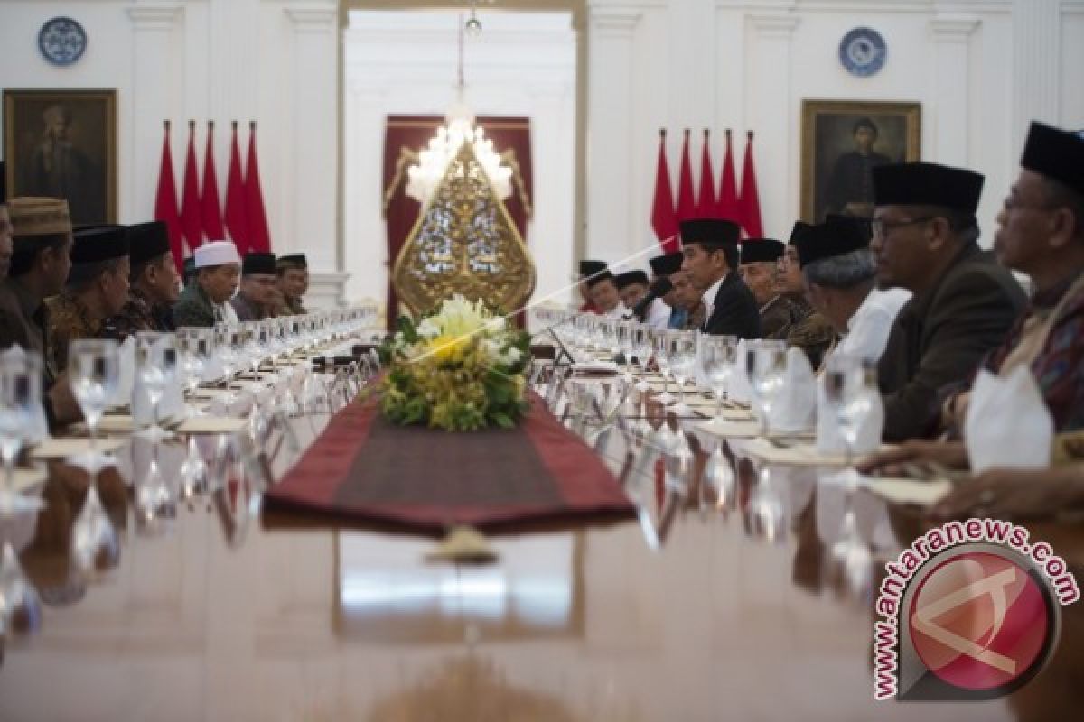Presiden Temui Ulama Asal Sulawesi Selatan