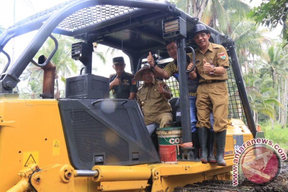 Pemkab Minahasa Tenggara dan TNI Mulai Cetak Sawah Baru