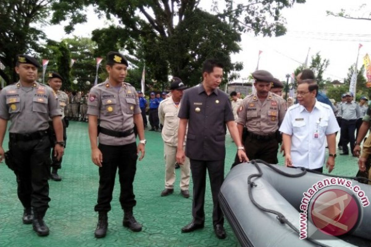 Barito Utara Gelar Apel Kesiapan Penanggulangan Bencana