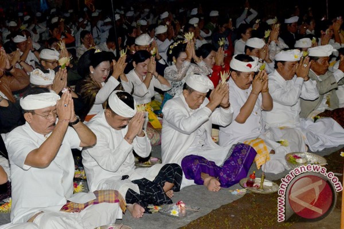 Pemprov Bali Laksanakan Ritual 
