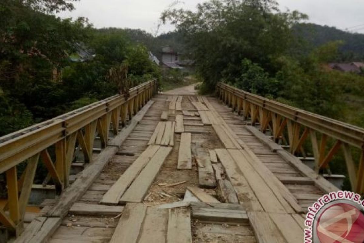  Pembangunan jembatan Muara Mensao terancam batal