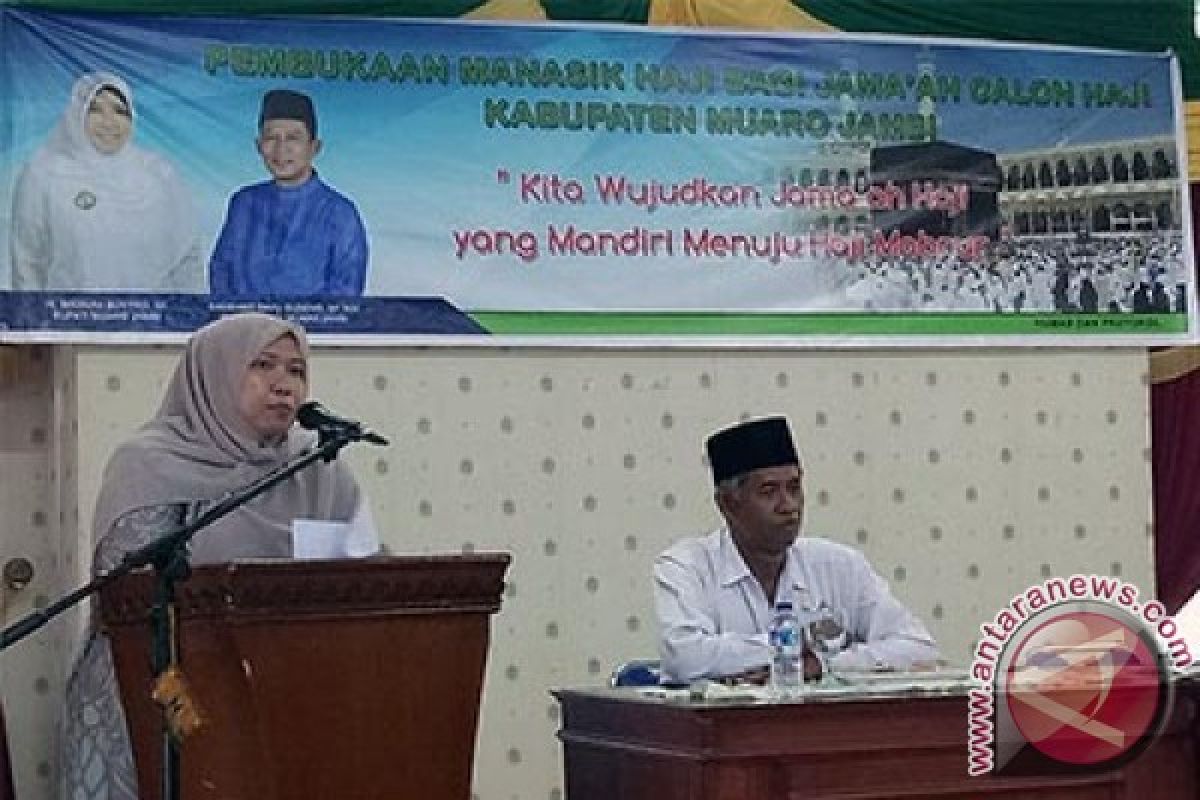  134 calon haji Muaro Jambi ikuti manasik