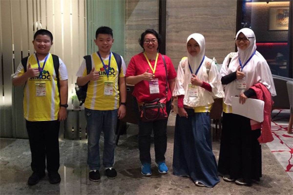 Siswa Lampung Raih Lima Medali Olimpiade Matematika Singapura