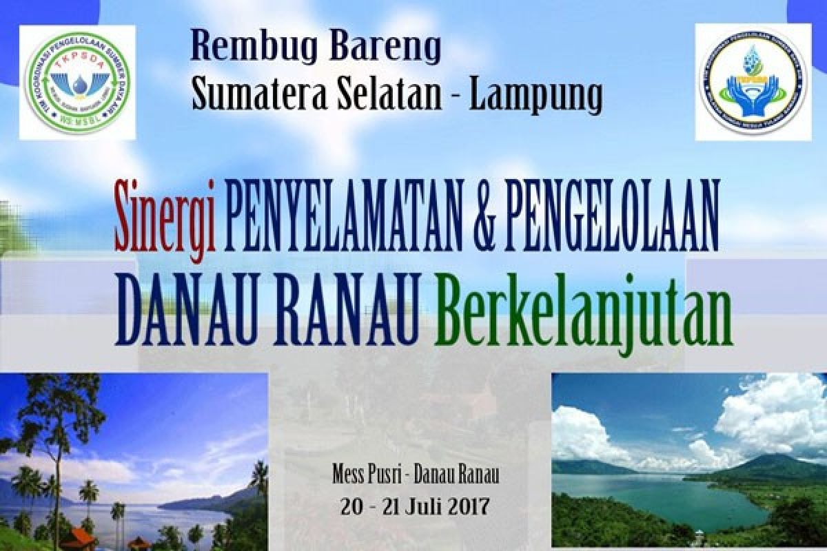 Lampung Dan Sumsel Sepakat Mengelola Danau Ranau