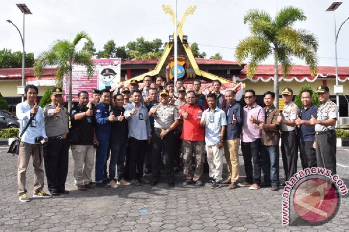 Polres Tanjungpinang Jalin Kemitraan dengan Jurnalis