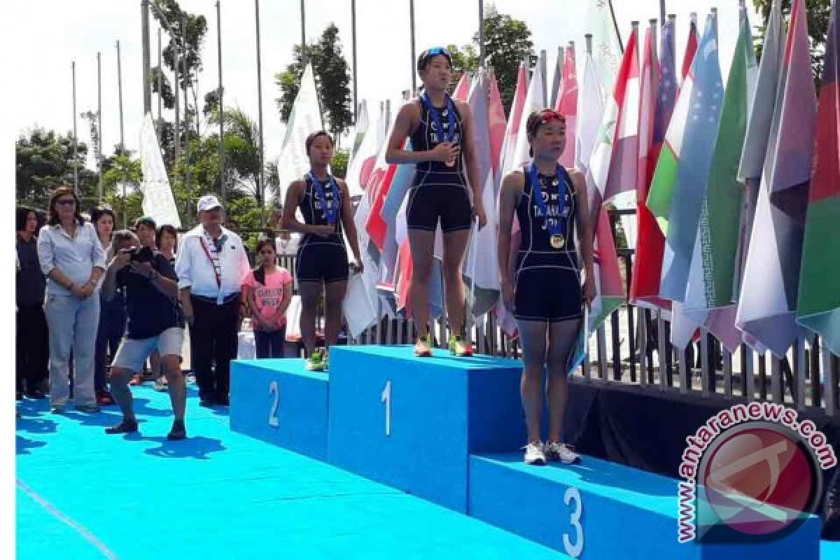 Jepang rajai dua nomor Asian Triathlon Championship
