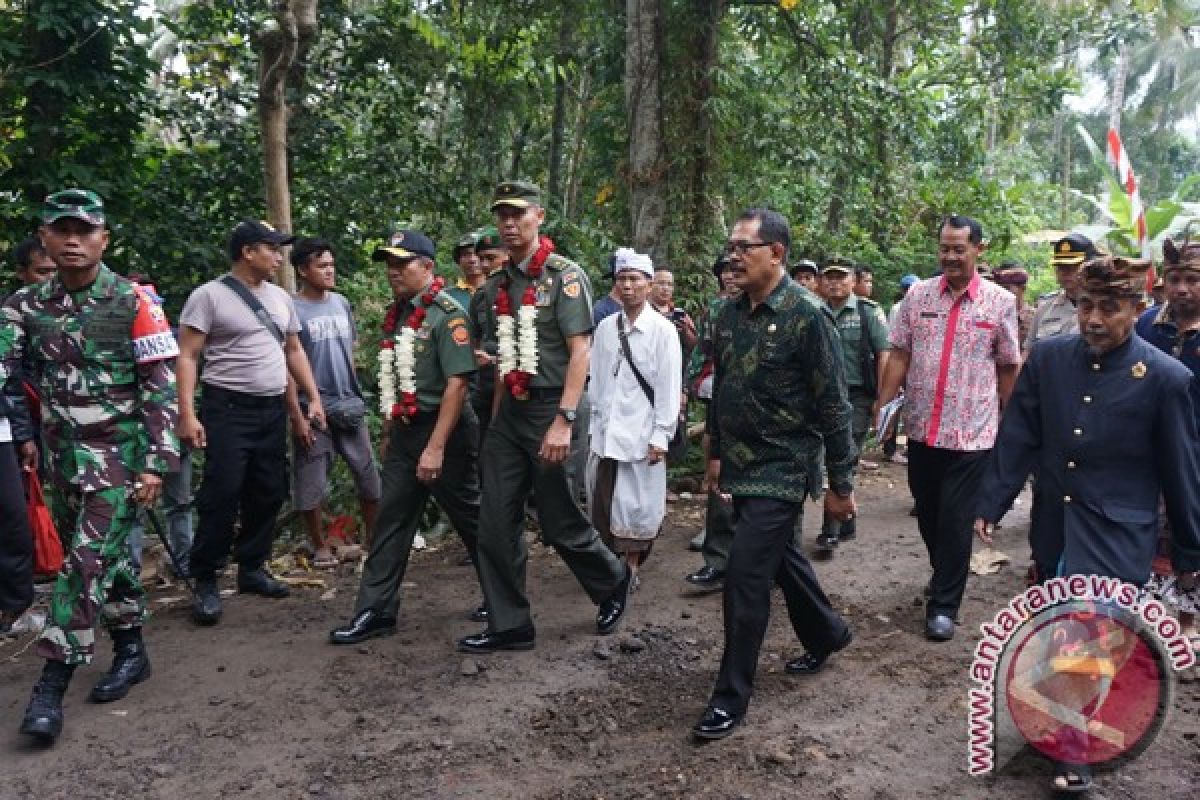 Wabup Klungkung Terima Kunjungan Tim Wasev Mabes TNI